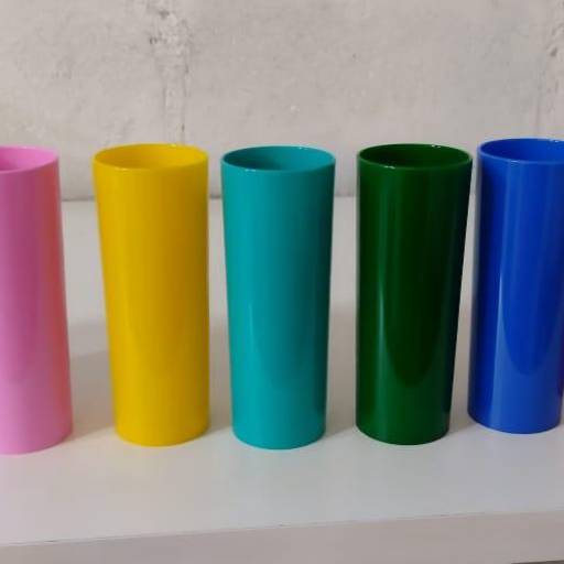 Long Drink 350ml c/ tampa e canudo em São José do Rio Preto, SP por Public Gráfica e Brindes