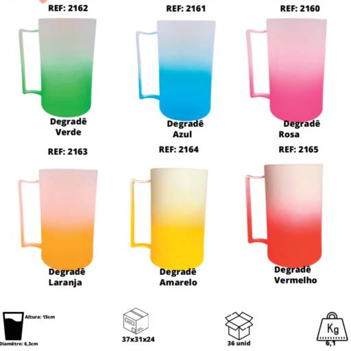 Caneca chopp 500ml em São José do Rio Preto, SP por Public Gráfica e Brindes