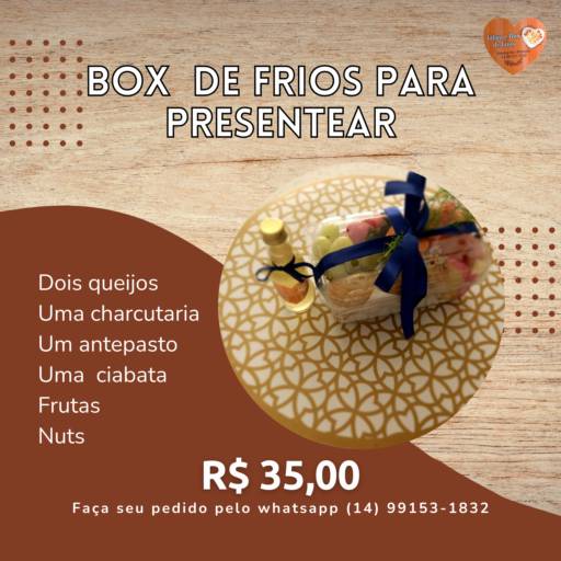 Box  de frios para presentear