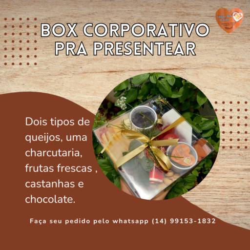 Box corporativo pra presentear