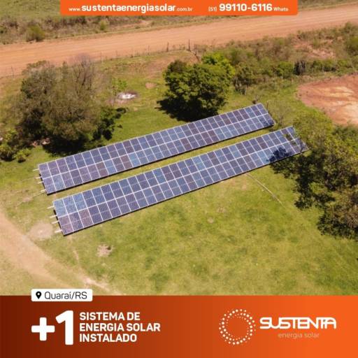 Energia solar para agronegócio por Sustenta Energia Solar