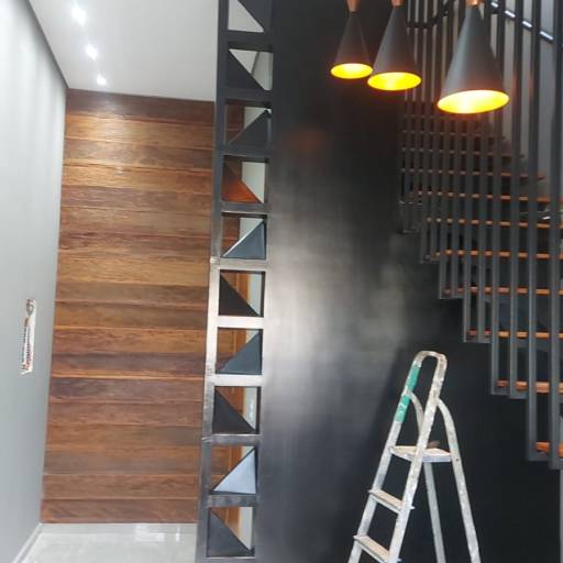 Serviço de Pintura realizado na Av. José Horácio Melão - Cliente João Paulo por Deca Pintor