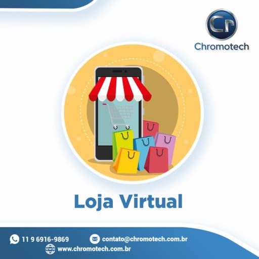 Comprar o produto de Criação Loja Virtual em Criação de Sites pela empresa Chromotech em Arujá, SP por Solutudo