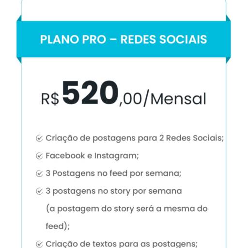 Gestão de Redes Sociais - Plano Pro em Arujá, SP por Chromotech