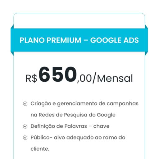 Anuncio no Google - Google ADS - Plano Premium por Chromotech Anuncio no Google - Google ADS - Plano Premium por Chromotech