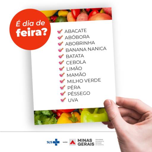 Prepara o print e coloque em sua lista os alimentos que estão na época ideal!