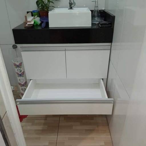 Comprar o produto de Banheiro Planejado em Móveis Planejados pela empresa JF Móveis Planejados em Barra Bonita, SP por Solutudo