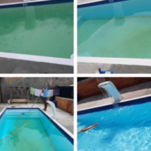 Comprar a oferta de Recuperação de água de piscina em Limpeza de Piscinas pela empresa SOS Piscineiro - Adilson Junior em Joinville, SC por Solutudo
