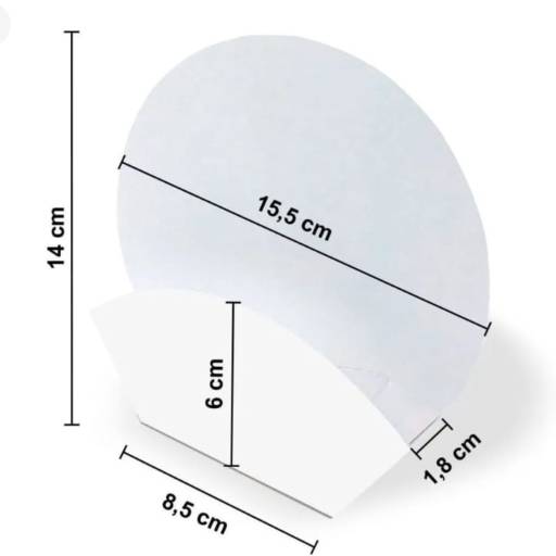 Caixa de pizza modelo Individual - Bauru por Renata Embalagens