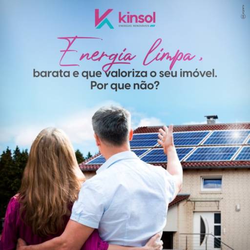 Energia solar residencial por Kinsol energias renováveis