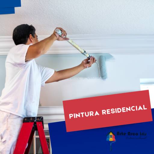 Pintura residencial por Arte Arco-íris Pintura