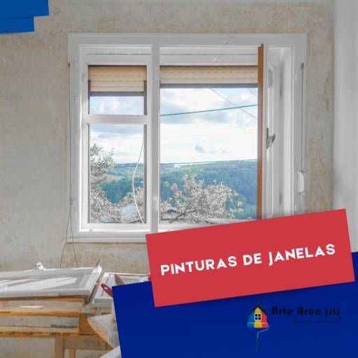 Pintura de janelas por Arte Arco-íris Pintura