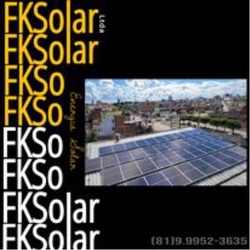 Energia solar para comércio por Fksolar Ltda