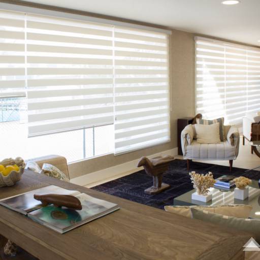 Cortina Double Vision por Contemporânea Persianas