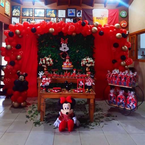 Comprar o produto de Decoração para de Festa de aniversário Tema Minnie - Bauru em Decoração pela empresa Erica Zagatto Decorações em Bauru, SP por Solutudo