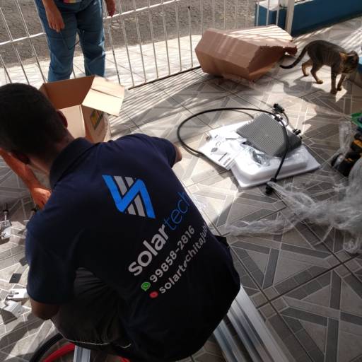 USINA RESIDENCIAL DE 1,84 KWP por Solar+Tech - Energia Solar