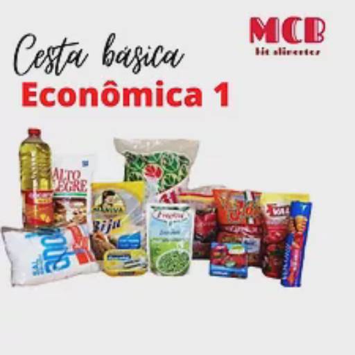 Comprar o produto de Cesta Básica: Econômica em Cestas Básicas pela empresa MCB Kit Alimentos - Cestas básicas em Curitiba, PR por Solutudo