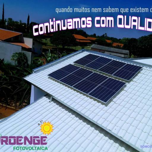 Kit energia solar por PROENGE 34anos Solar Fotovoltaica
