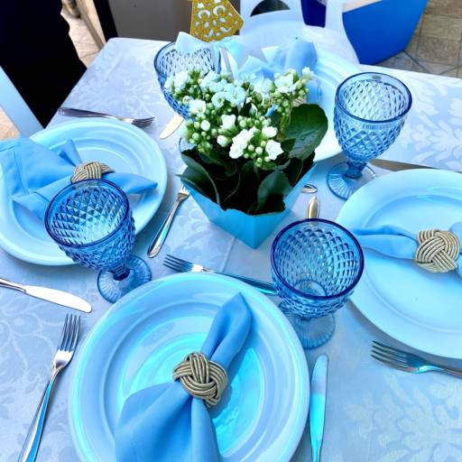 Mesa posta  em Bauru, SP por Elegance Festas