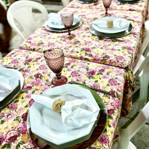 Mesa posta  em Bauru, SP por Elegance Festas