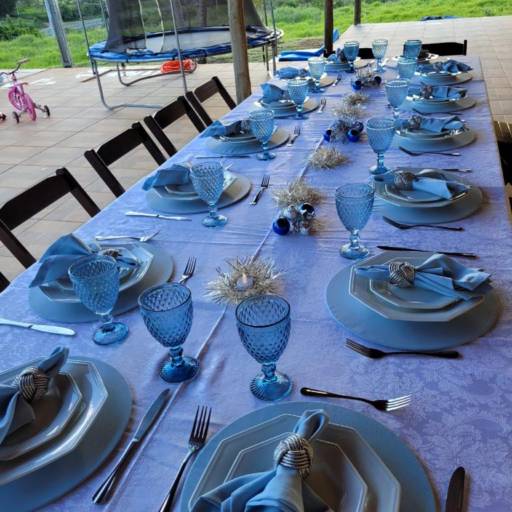 Mesa posta  em Bauru, SP por Elegance Festas