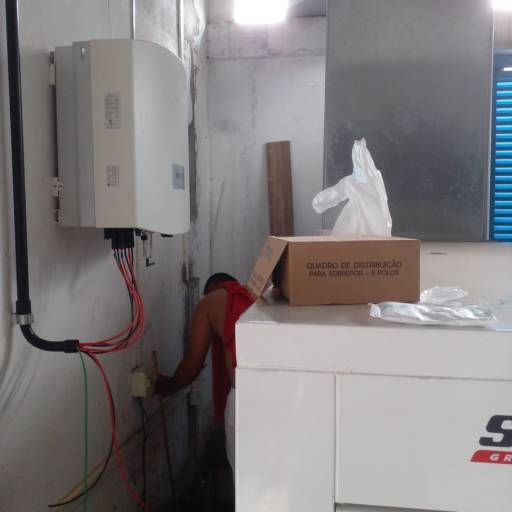 Instalação de Energia Solar na empresa Portal do Holanda por Nunes Service Energia Solar