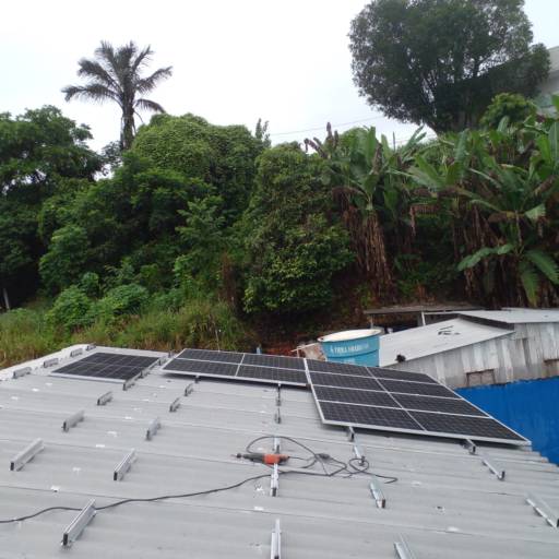 Instalação de Energia Solar na empresa Portal do Holanda por Nunes Service Energia Solar