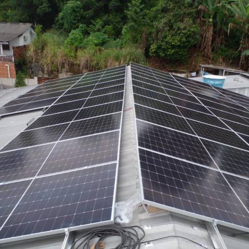 Instalação de Energia Solar na empresa Portal do Holanda por Nunes Service Energia Solar