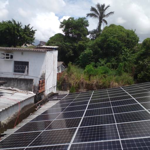 Instalação de Energia Solar na empresa Portal do Holanda