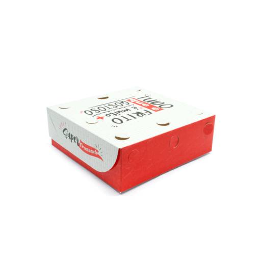 Caixa para frituras delivery pequena gourmet - 50 unidades  por Renata Embalagens