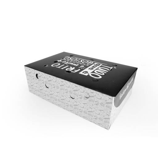 Caixa para frituras delivery extra grande gourmet - 50 unidades  por Renata Embalagens