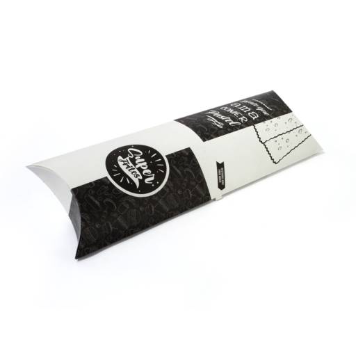 Embalagem pastel delivery black gourmet grande - 50 unidades  por Renata Embalagens