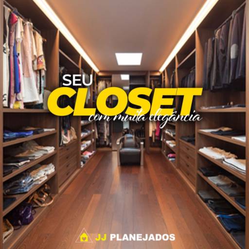 Closet - Móveis Planejados por JJ Planejados 