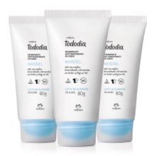 Kit Desodorante Antitranspirante em Creme Todo dia Leite de Algodão por Elis' Cosmetics Store