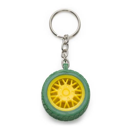 10123 Chaveiro Plástico Pneu em São José do Rio Preto, SP por Public Gráfica e Brindes