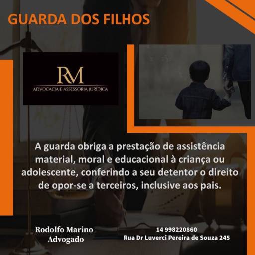 Comprar o produto de Guarda dos filhos em Advocacia pela empresa Dr Rodolfo Marino Advocacia em Marília, SP por Solutudo