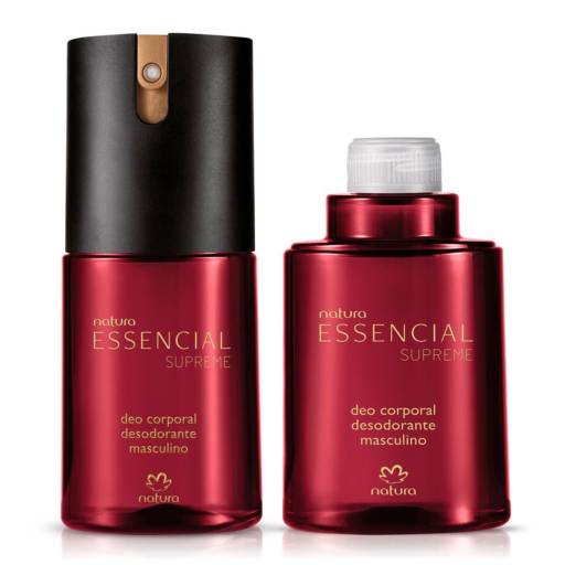 Kit Desodorante Corporal Essencial Supreme Masculino Com Refil