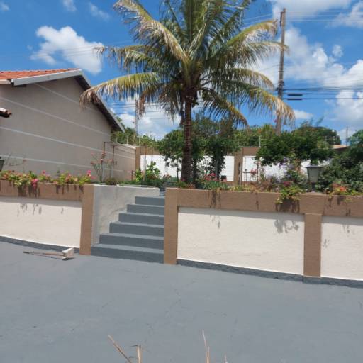 Serviço de Pintura realizado na Avenida Irmãs Cintra em São Manuel por Deca Pintor