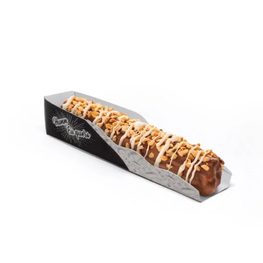 Embalagem suporte churros black gourmet - 50 unidades por Renata Embalagens