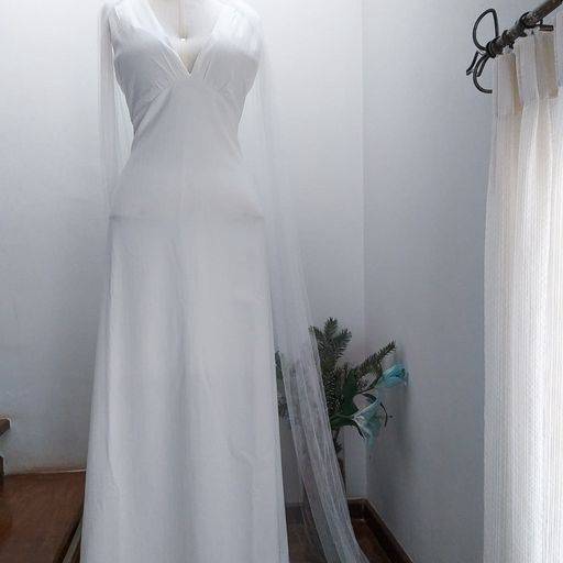 Comprar o produto de Vestidos para casamento em Vestidos de Festa pela empresa Ateliê Alexandra Freitas em São Manuel, SP por Solutudo