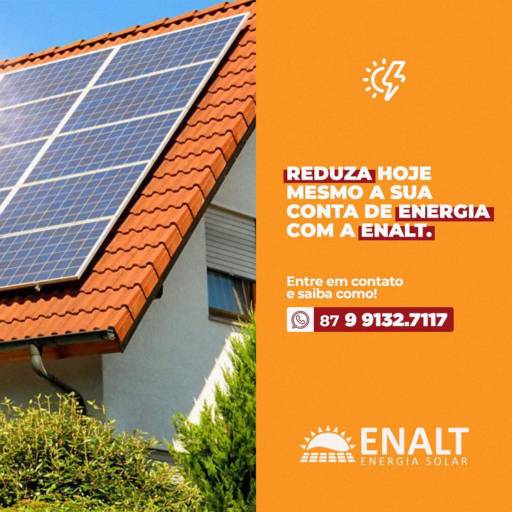Comprar o produto de Placas de energia solar em Energia Solar pela empresa Enalt Energia Solar em Petrolina, PE por Solutudo