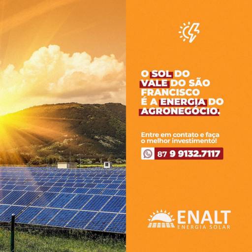 Comprar o produto de Energia solar para agronegócio em Energia Solar pela empresa Enalt Energia Solar em Petrolina, PE por Solutudo