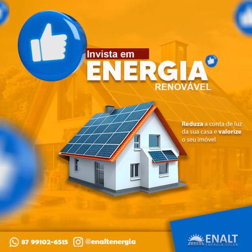 Comprar o produto de Especialista em energia solar em Energia Solar pela empresa Enalt Energia Solar em Petrolina, PE por Solutudo