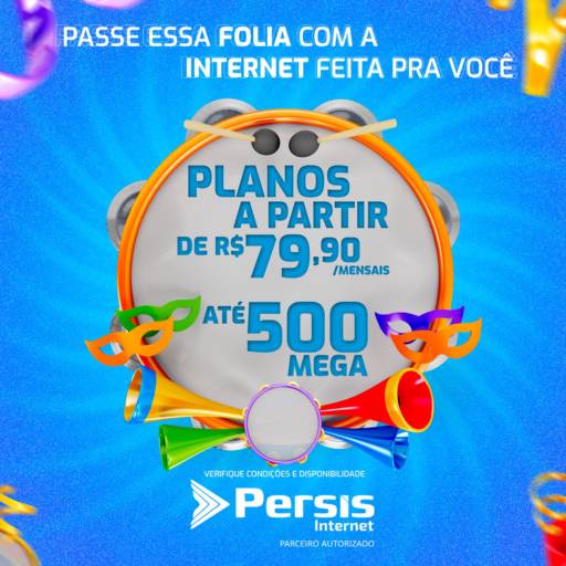 Comprar o produto de Persis - Planos a Partir de R$79,90 Mensais - Até 500 Mega em Provedores de Internet pela empresa Visionet Internet Fibra Óptica em Londrina, PR por Solutudo