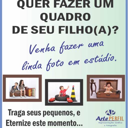 Ensaio Fotográfico de criança - Bauru por Arte Perfil Representações Gráfica e Fotografias 