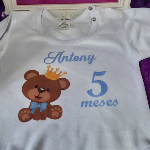 Body bebê por Personalise 