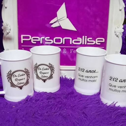 Copos acrílico com alça por Personalise 