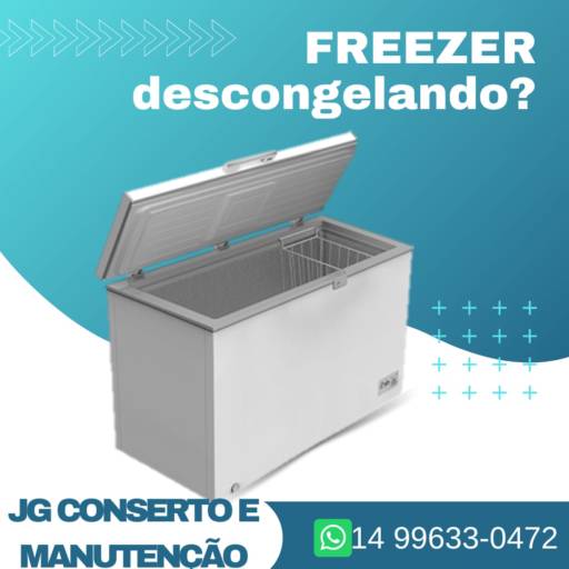 Seu Freezer está descongelando sem  motivos? entre em contato com a gente! por JG Peças, Consertos e Manutenção de Geladeiras e Máquina de Lavar 