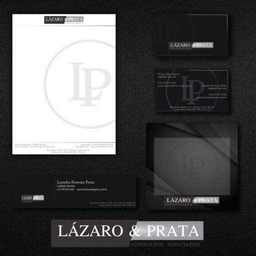 Papelaria personalizada para Advogado em Bauru por Ca Design - Identidade Visual e Logotipos