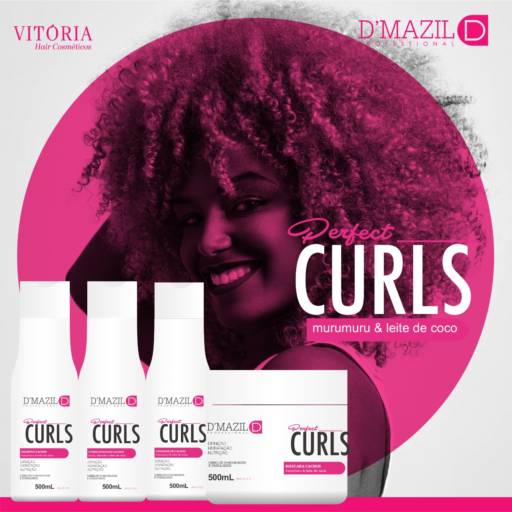 Linha Cachos por Vitoria Hair Cosméticos 